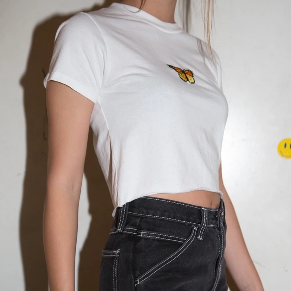 helen butterfly top | Brandy Melville - Picture 2 of 4